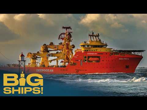 Edda Freya: A State-Of-The-Art Underwater Construction Ship