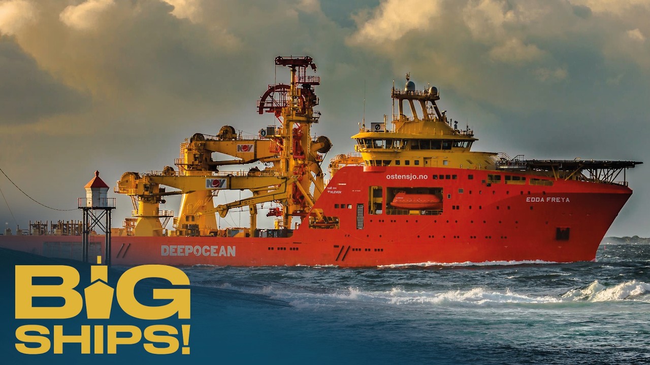 Edda Freya: A State-Of-The-Art Underwater Construction Ship