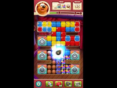 Toon Blast Level 8251 - NO BOOSTERS 🐻🐺🐱 | SKILLGAMING ✔️