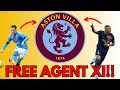 FREE AGENT XI THAT ASTON VILLA COULD SIGN THIS SUMMER!! (2024-25 Summer Transfer Window)