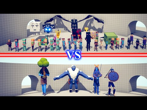 EPIC Minecraft Giants Battle - Insane TABS Clash!