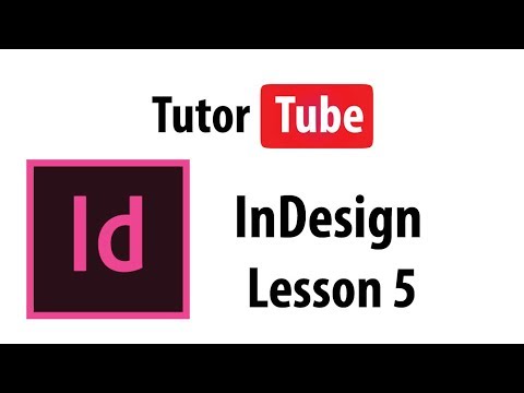 InDesign Tutorial Lesson 1 Interface Basics New Document and Move Tool