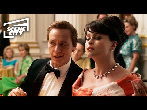 Dinner With President Johnson | The Crown (Olivia Colman, Helena Bonham Carter, Clancy Brown)