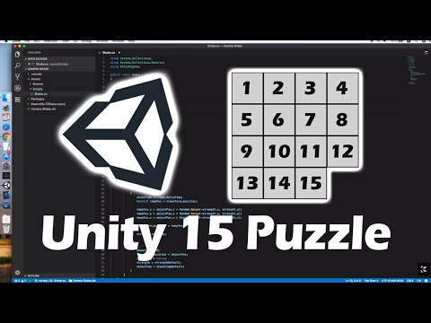 Unity 15 Puzzle Tutorial