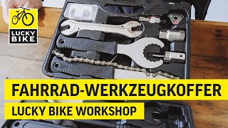 FAHRRAD-WERKZEUGKOFFER FÜR ZU HAUSE | Praktisches Set für deine Heimwerkstatt!