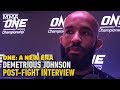 ONE Championship: Demetrious Johnson Discusses 'Rough' Start, Eddie Alvarez Loss, More