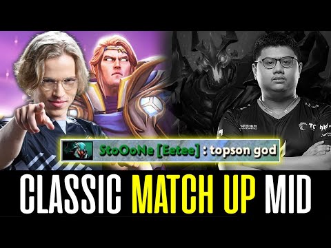 Classic MATCH UP Mid - INVOKER vs SF - TOPSON vs ARMEL DOTA 2
