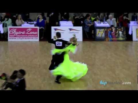 Michal Mladek - Marika Kasalova, Czech ballroom championship 2012, semifinal - slowfox MČR STT