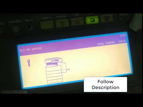 Toshiba e-studio 452 Error code C970