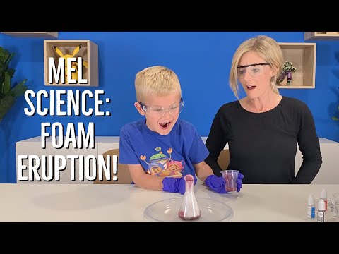 MEL SCIENCE: FOAM ERUPTION!