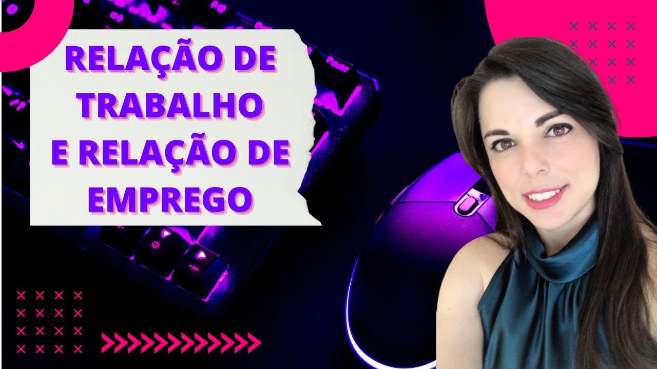 Relação de trabalho e relação de emprego