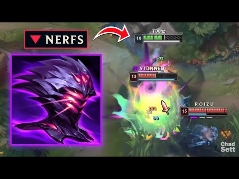 K'Sante after got Nerfed..