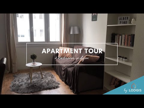 Apartment Tour // Furnished  54,6m2 in Lyon – Ref : 3L721448