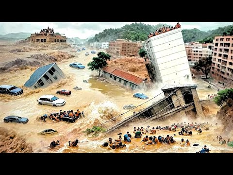 MEGA TSUNAMI: Biggest Dam in US Collapses, Dozens of Bridges Destroyed In Record Flood | Short Movie