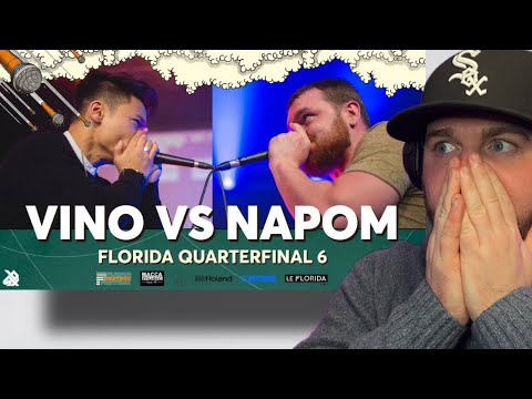 NAPOM IS JUST A BATTLING MACHINE | Vino vs NaPoM | Florida Beatbox Battle 2023 | Quarterfinal 6