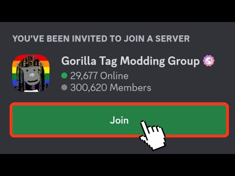 How To Join Gorilla Tag Modding Discord Server