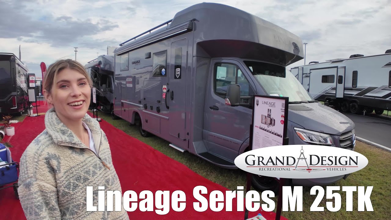 A photo of this 2026 Grand Design Lineage Series M 25TK