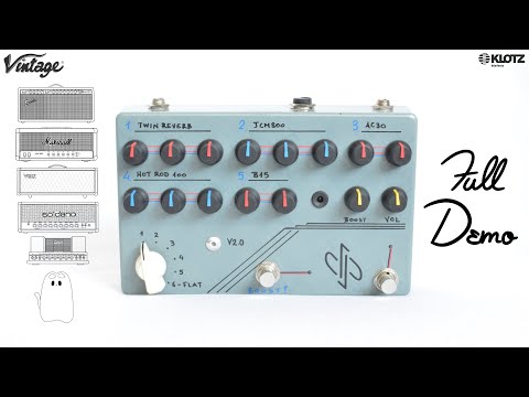 dpFX Pedals - Multi-EQ preamp V2.0 (5 EQs: Twin Reverb, JCM800, AC30, Hot Rod 100, B15) image 13