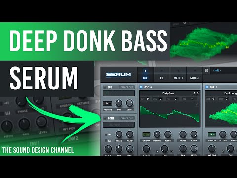 SERUM Tutorial | DONK Bass, Melodic House & Techno | Innellea - Tutorial