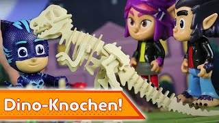 Geheimnisvoller Dino-Knochen! ⚡ PJ Masks Deutsch ⚡ Spielzeug für Kinder | Pyjamahelden