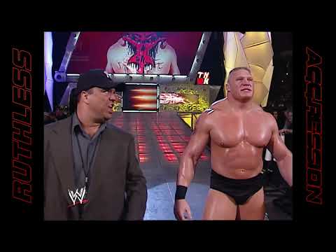 Shawn Stasiak vs. Brock Lesnar | WWE RAW (2002)
