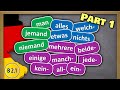 Master German Indefinite Pronouns Teil 1 Personen Sachen