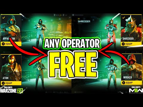 THE MOST BROKEN *FREE* UNLOCK ALL OPERATORS + SKIN GLITCH IN WARZONE 2/MW2