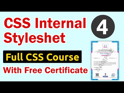 CSS Internal Stylesheet