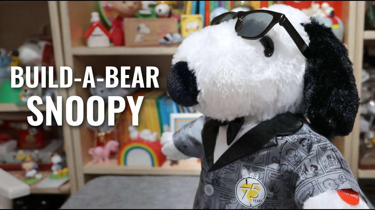 Snoopy's 75th Birthday Suit and more from Build-A-Bear - Snoopy Finds | CollectPeanuts.com