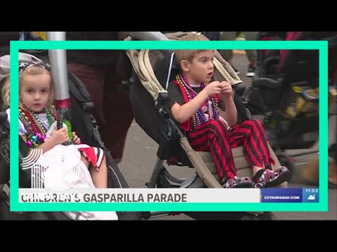 Little pirates invade Tampa as Children's Gasparilla Parade returns