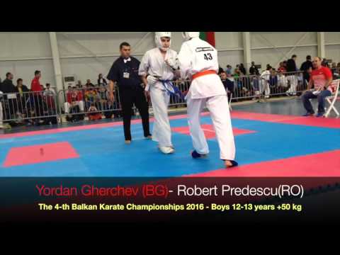 Yordan Grechev (BG) -  Robert Predescu (RO)