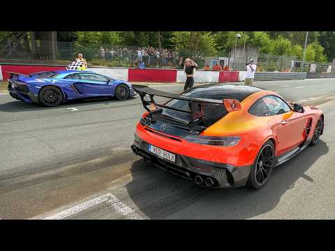 Supercars Drag Racing! 1000HP RS3, iPE Aventador SV, Enzo Knol Mansory Urus, 900HP Black Series