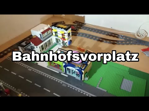 Anfang des Bahnhofvorplatzes | Stadtupdate | Lego Stadt #6
