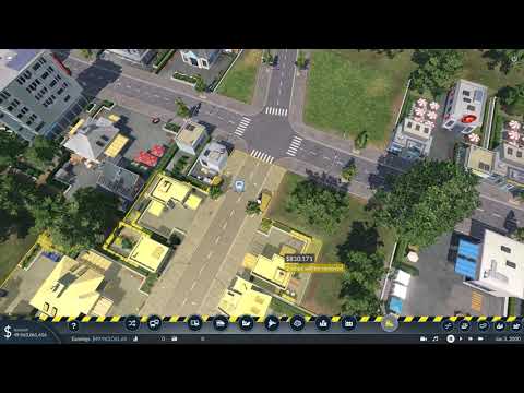 Building a Rail Line Time Lapse 1-Transport Fever 2