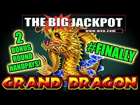 ♦️♦️ TWO BONUS ROUND HANDPAYS ♦️♦️  on GRAND DRAGON 🐉 | The Big Jackpot