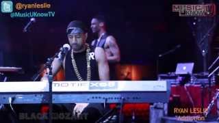 RYAN Leslie &quot;Addiction&quot; Live on MusicUKnowTV