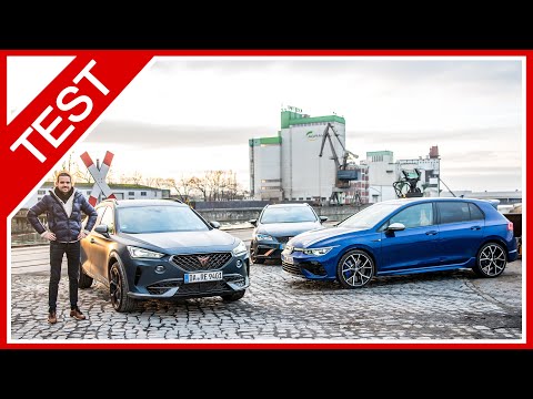 Cupra Formentor VZ vs. VW Golf 8 R: Alles GLEICH?! DETAILS, Leistung, VERGLEICH - AUTOmativ.de