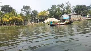 preview picture of video 'বৈঠাকাটা ভাসমান বাজার'