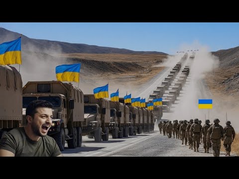 20 Minutes Ago! A Convoy of 2,400 Elite Ukrainian Troops Trapped by Russian Forces – ARMA 3