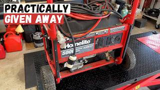$50 Homelite Generator - Will it Run and Make Power?