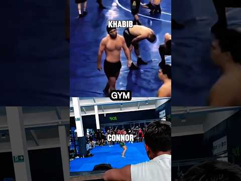 Khabib  Vs Mgregor Gym  🦅 #ufc #mma #shorts #fypシ゚viral #islam