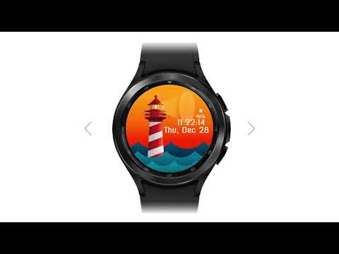 Lighthouse Animated Watch Face