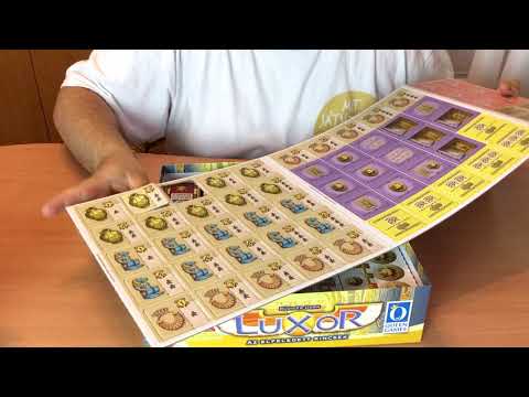 Luxor Unboxing - Mit Játsszunk?