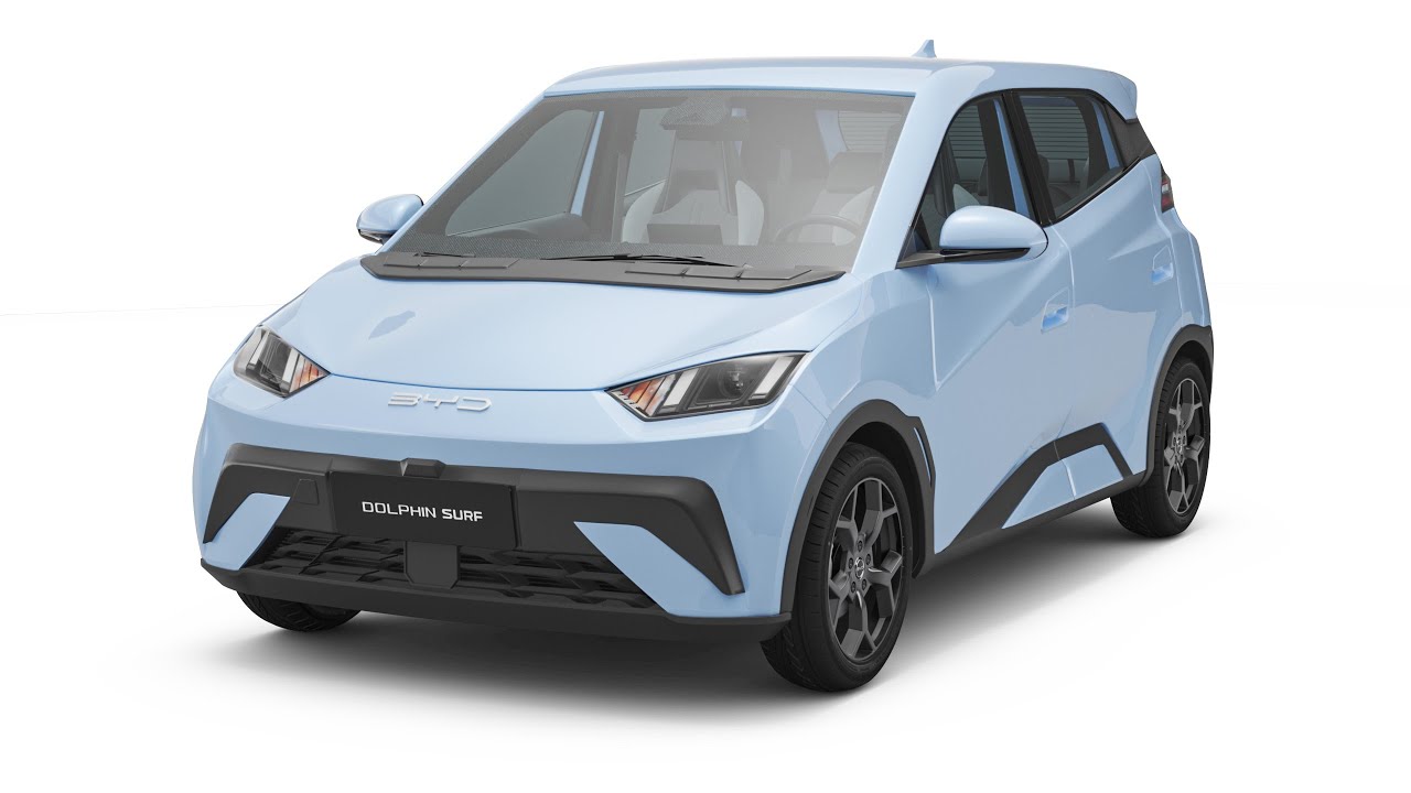 2025 BYD Dolphin Surf Atto1 with Interior 3D Model
