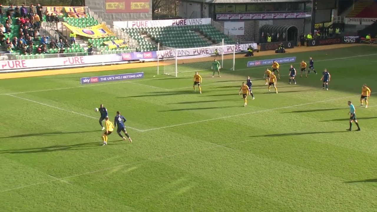 Newport County vs Mansfield Town highlights