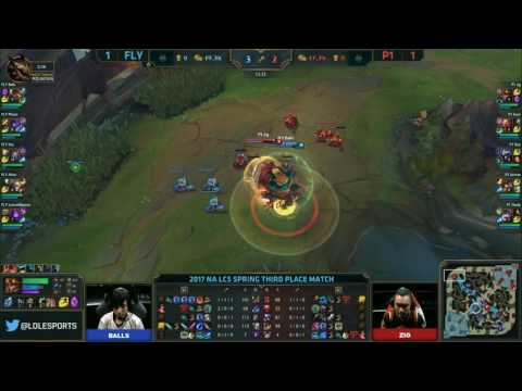 NA LCS | Phoenix1 vs  FlyQuest - Game 3 (22.04.2017)