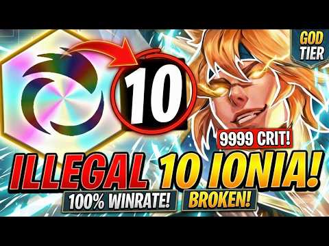10 IONIA SHOULD BE ILLEGAL in TFT SET 16! - Ranked Meta 16.1C | Teamfight Tactics Best Comps Guide
