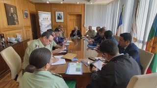 Reunión por mayor seguridad en las calles de Santa Cruz