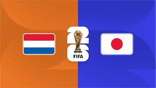 W杯同時視聴 オランダ vs 日本 : グループF 第1節