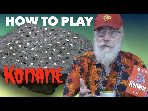 Konane - A traditional board game of Hawaii. (A very good game!) - YouTube